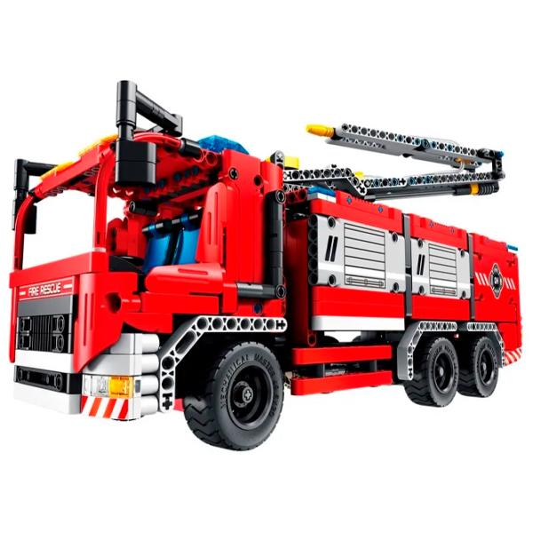 Конструктор XTech 2 in 1 Fire Truck With Water Spraying Транспорт/ Красный photo 1 Конструктор XTech 2 in 1 Fire Truck With Water Spraying Транспорт/ Красный photo 1