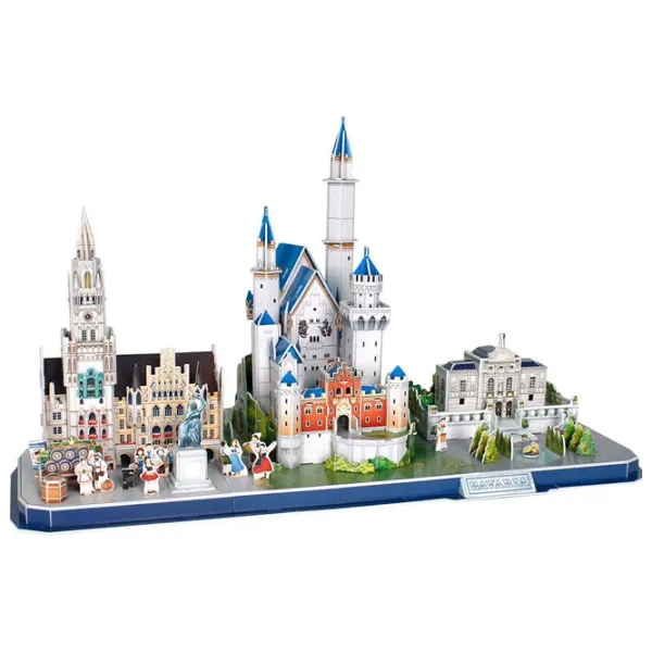 Пазл 3D CubicFun Bavaria 6+/ Количество деталей: 178 photo 1