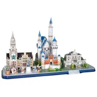 Puzzle 3D CubicFun Bavaria 6+/ Numărul de piese: 178