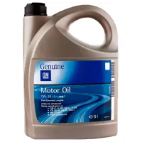 Моторное масло GM 5W-30 Dexos 2 5W-30 5 л синтетическое