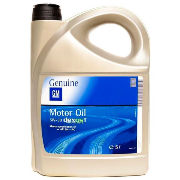 Моторное масло GM 5W-30 Dexos1 5W-30 5 л синтетическое photo 1 Моторное масло GM 5W-30 Dexos1 5W-30 5 л синтетическое photo 1