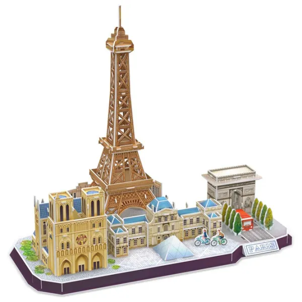 Пазл 3D CubicFun Paris 6+/ Количество деталей: 114 photo 1