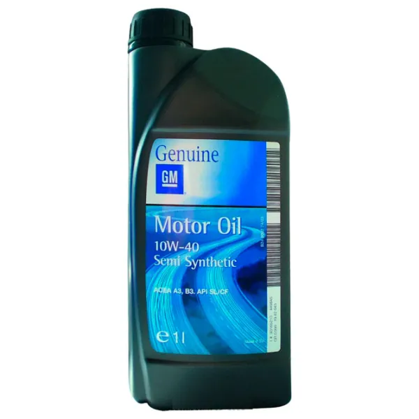 Ulei de motor GM 10W-40 Motor Oil 10W-40 1 l semisintetic photo 1 Ulei de motor GM 10W-40 Motor Oil 10W-40 1 l semisintetic photo 1