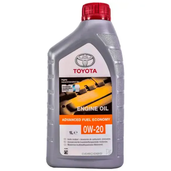 Моторное масло Toyota 0W-20 Advanced Fuel Economy 0W-20 1 л синтетическое photo 1