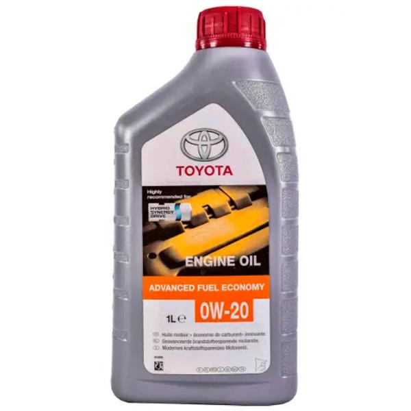 Моторное масло Toyota 0W-20 Advanced Fuel Economy 0W-20 1 л синтетическое photo 1