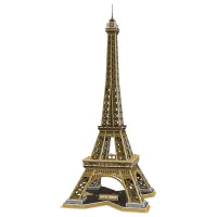 Puzzle 3D CubicFun Eiffel Tower 6+/ Numărul de piese: 80