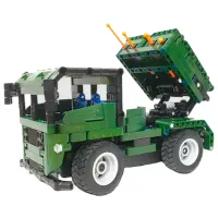 Конструктор с радиоуправлением XTech 2 in 1 Rocket Launcher Транспорт/ Зелёный