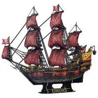 Puzzle 3D CubicFun Queen Annes Revenge 10+/ Numărul de piese: 391