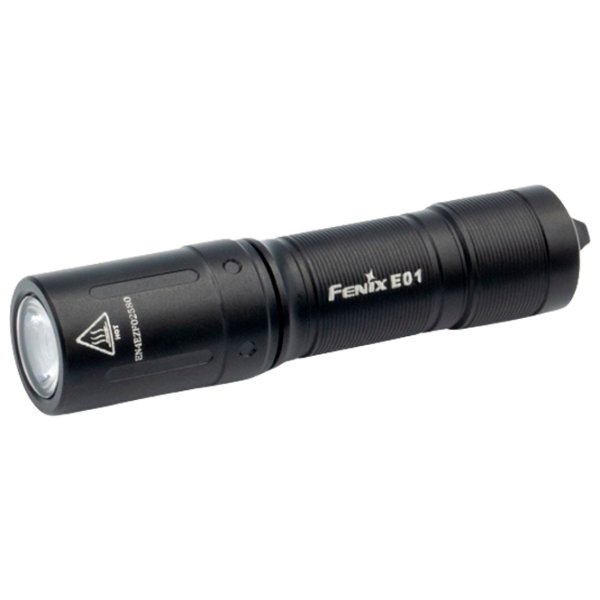 Фонарик Fenix E01 Черный photo 1