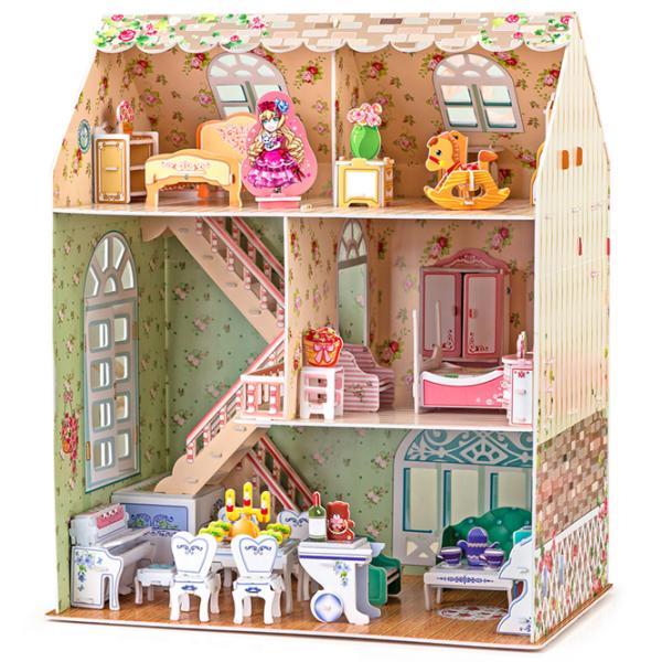 Пазл 3D CubicFun Dreamy Dollhouse 8+/ Количество деталей: 160 photo 1