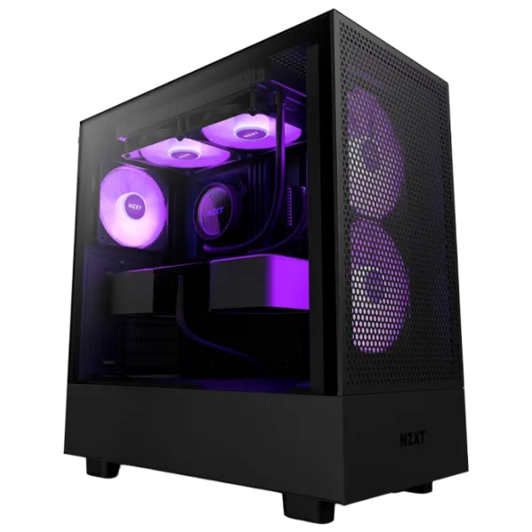 Корпус NZXT H5 Flow RGB Mid Tower / Черный photo 1