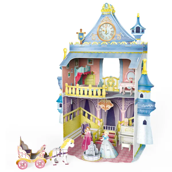 Пазл 3D CubicFun Fairytale Castle 8+/ Количество деталей: 81 photo 1