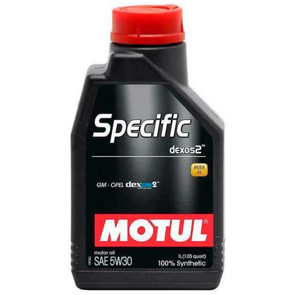 Моторное масло Motul 5W-30 SPECIFIC DEXOS2 5W-30 1 л синтетическое photo 1