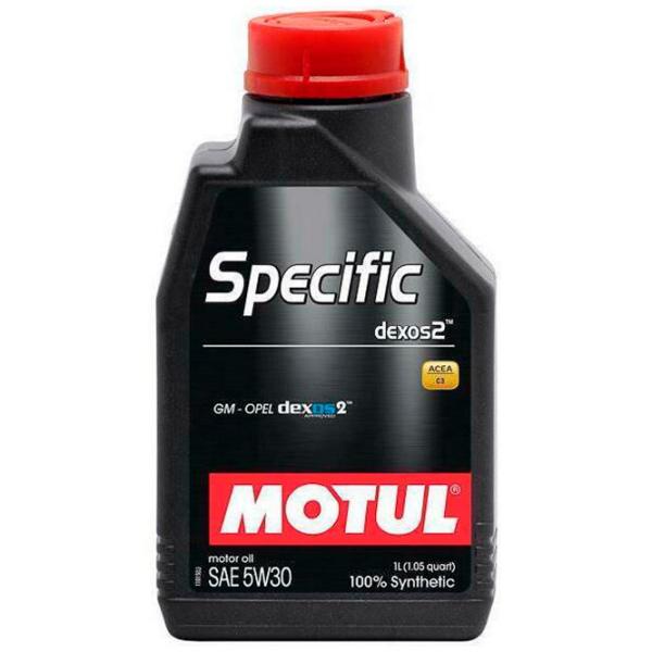Моторное масло Motul 5W-30 SPECIFIC DEXOS2 5W-30 1 л синтетическое photo 1