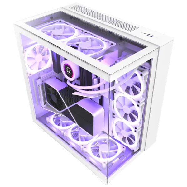 Корпус NZXT H9 Elite Mid Tower / Белый photo 1