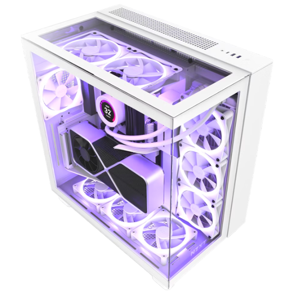Корпус NZXT H9 Elite Mid Tower / Белый photo 1