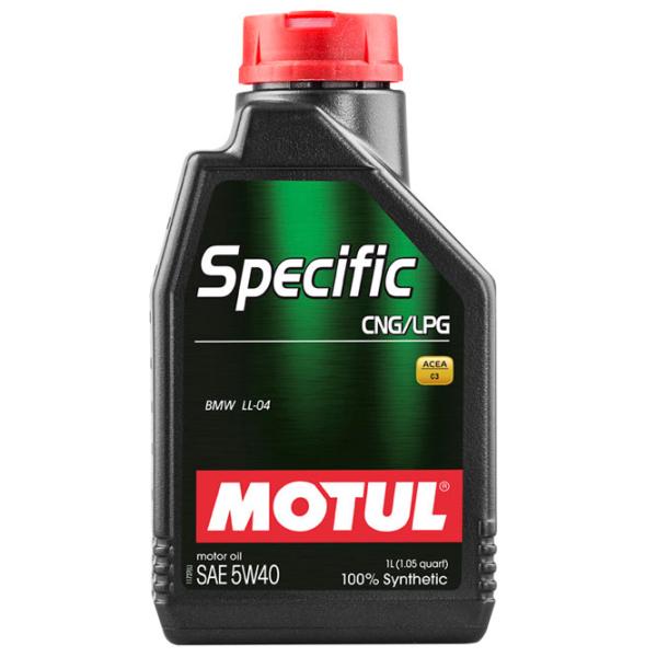 Моторное масло Motul 5W-40 SPECIFIC CNG/ LPG 5W-40 1 л синтетическое photo 1
