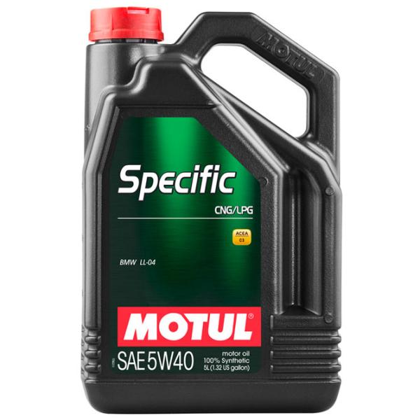 Ulei de motor Motul 5W-40 SPECIFIC CNG/ LPG 5W-40 5 l sintetic photo 1