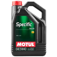 Моторное масло Motul 5W-40 SPECIFIC CNG/ LPG 5W-40 5 л синтетическое