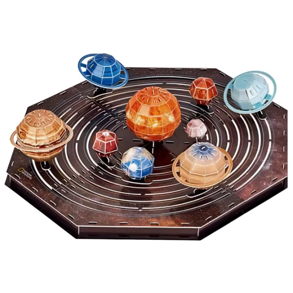 Пазл 3D CubicFun Solar System 8+/ Количество деталей: 173 photo 1