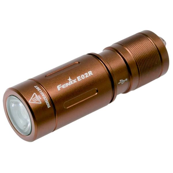 Lanternă Fenix E02R Brown photo 1