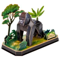 Puzzle 3D CubicFun Gorilla 5+/ Numărul de piese: 34