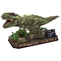 Puzzle 3D CubicFun Tyrannosaurus Rex 8+/ Numărul de piese: 52