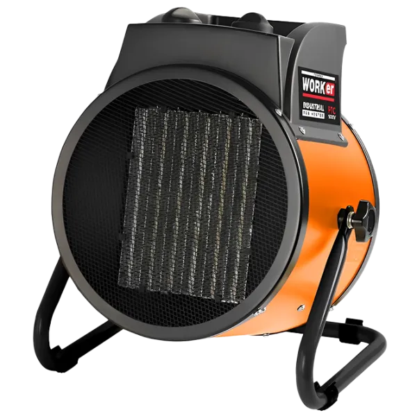 Тепловая пушка Электрическая Technoworker PTC5000W 5000 Вт/ 48 м²/ 561 м³/ ч photo 1