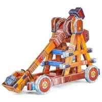 Puzzle 3D CubicFun Catapult 8+/ Numărul de piese: 93