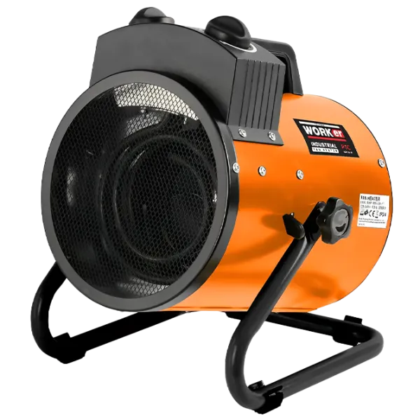 Тепловая пушка Электрическая Technoworker AE3000W 3000 Вт/ 30 м²/ 286 м³/ ч photo 1
