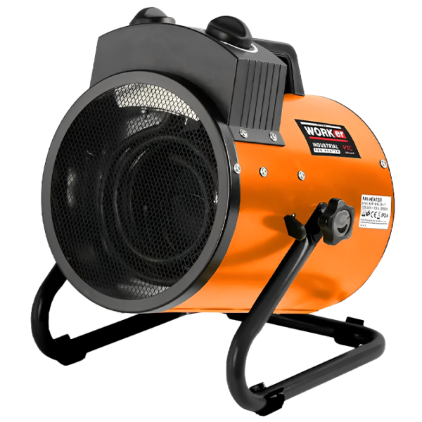 Тепловая пушка Электрическая Technoworker AE3000W 3000 Вт/ 30 м²/ 286 м³/ ч photo 1