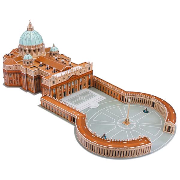 Puzzle 3D CubicFun St.Peter's Basilica 6+/ Numărul de piese: 144 photo 1 Puzzle 3D CubicFun St.Peter's Basilica 6+/ Numărul de piese: 144 photo 1