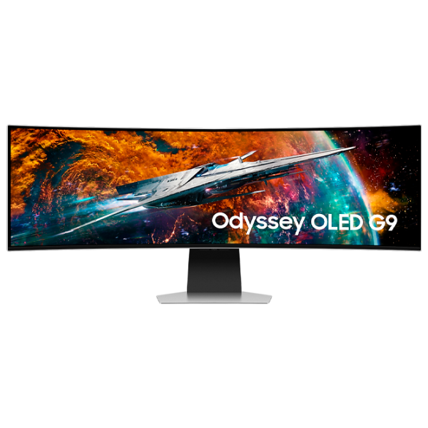 Монитор Samsung Odyssey G9 G95SC 49" DWQHD 240 Гц/ 0.03 мс/ Серебристый photo 1