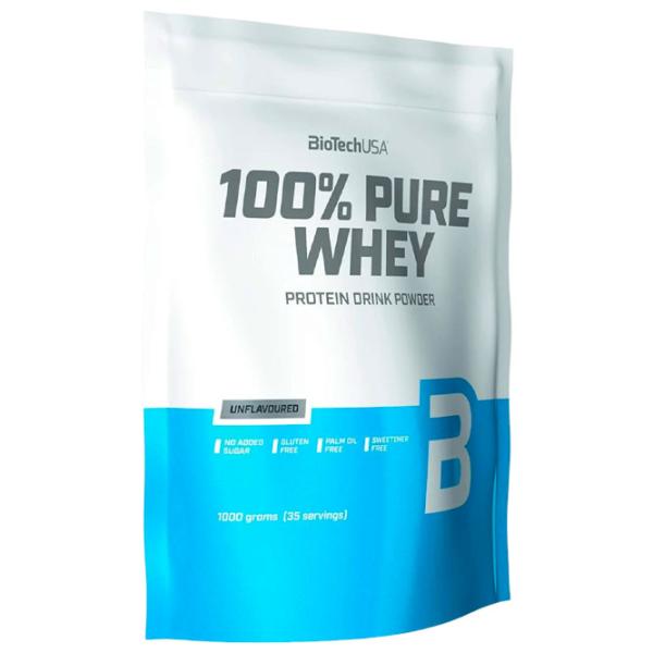 Proteină BioTechUSA 100% Pure Whey 1000 g (5999076228553) praf/ Fără gust photo 1 Proteină BioTechUSA 100% Pure Whey 1000 g (5999076228553) praf/ Fără gust photo 1