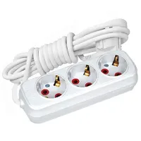 Удлинитель Horoz 200.310.301 10 м Белый