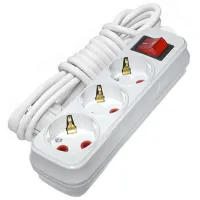 Удлинитель Horoz 200.305.302 5 м Белый