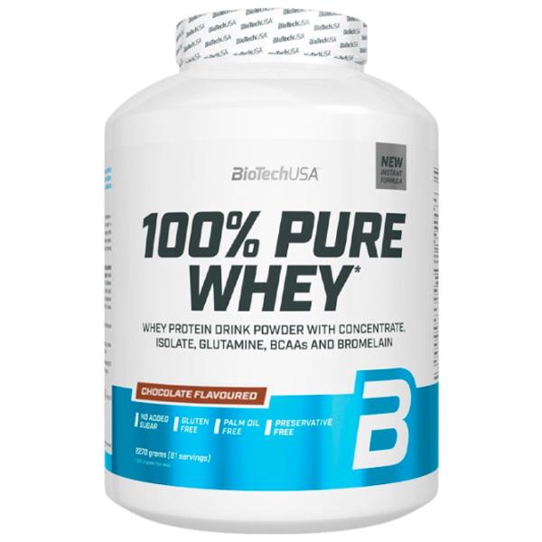 Proteină BioTechUSA 100% Pure Whey 2270 g (5999076238002) praf/ Ciocolată photo 1