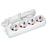 Удлинитель Horoz 200.405.401 5 м Белый