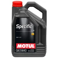 Моторное масло Motul 5W-40 SPECIFIC LL-04 5W-40 5 л синтетическое