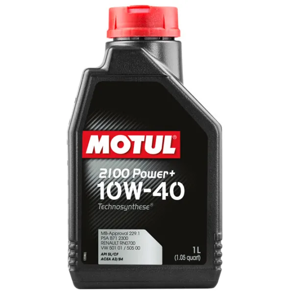 Ulei de motor Motul 10W-40 2100 POWER+ 10W-40 1 l sintetic photo 1