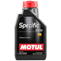 Моторное масло Motul 5W30 SPECIFIC 229.52 5W-30 1 л синтетическое