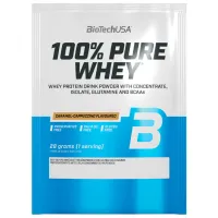 Протеин BioTechUSA 100% Pure Whey 28 г (5999076238521) порошок/ Карамель, капучино