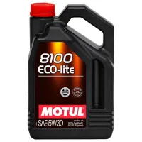 Моторное масло Motul 5W30 8100 ECO-LITE 5W-30 5 л синтетическое