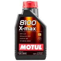 Ulei de motor Motul 0W-40 8100 X-MAX 0W-40 1 l sintetic