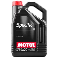 Моторное масло Motul 0W20 SPECIFIC 5122 0W-20 5 л синтетическое