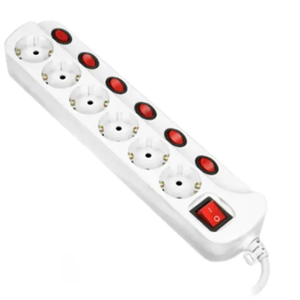Удлинитель ORNO Multiswitch 1.5 м Черный photo 1