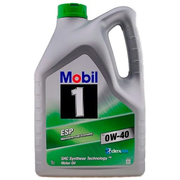 Моторное масло Mobil 0W-40 ESP X3 0W-40 5 л синтетическое photo 1