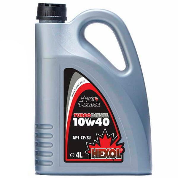 Ulei de motor Hexol 10W-40 Turbodiesel semisynthetic 10W-40 5 l semisintetic photo 1