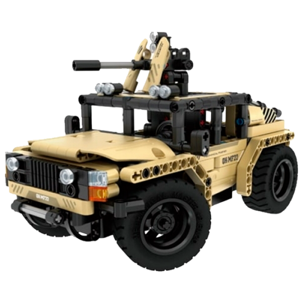 Конструктор с радиоуправлением XTech 2 in 1 Armed Off-road Vehicle Транспорт/ Нержавеющая сталь photo 1
