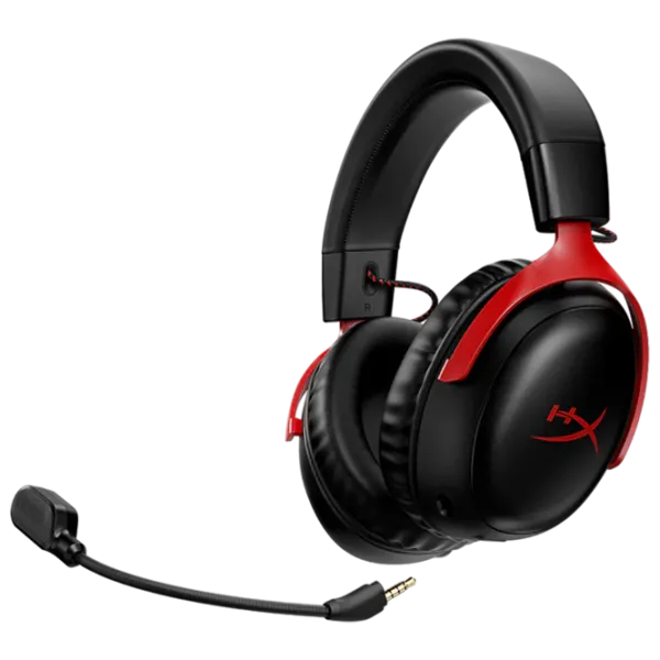 Наушники HyperX Cloud III Черный Красный Беспроводные/ Игровой photo 1